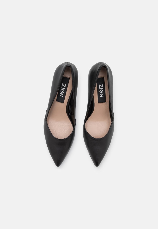 Gabour | Cuir Exclusif - Talons Hauts Noir